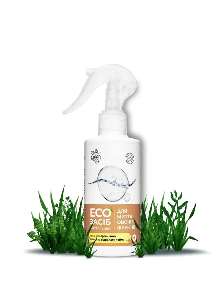 ECOсредство для мытья овощей и фруктов,, 200 мл Green Max (361118722)