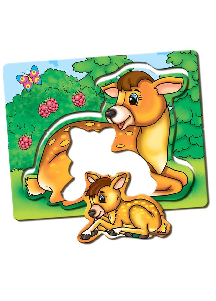Детская развивающая игра Мамы и малыши 81114 лесные животные ЕНЕРГІЯ ПЛЮС (334155429)