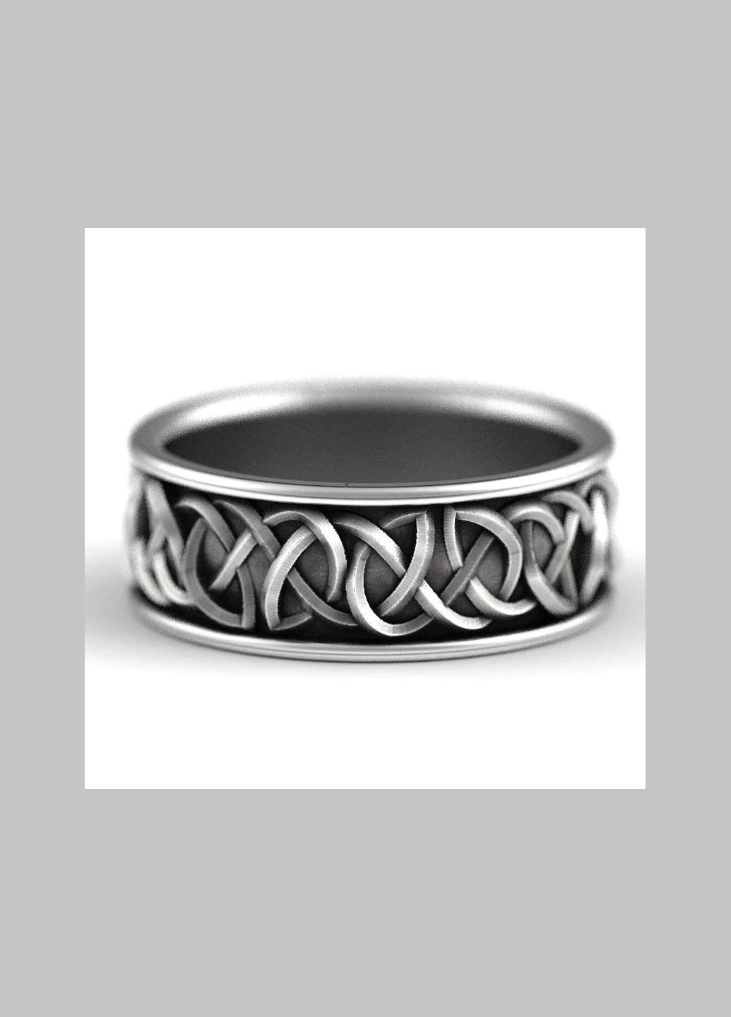 Стильна кельтська каблучка у вигляді вовків і Трикветр Сила Свободи, каблучка зграя вовків єдність і сила, розмір 19,5 Fashion Jewelry (285110548)