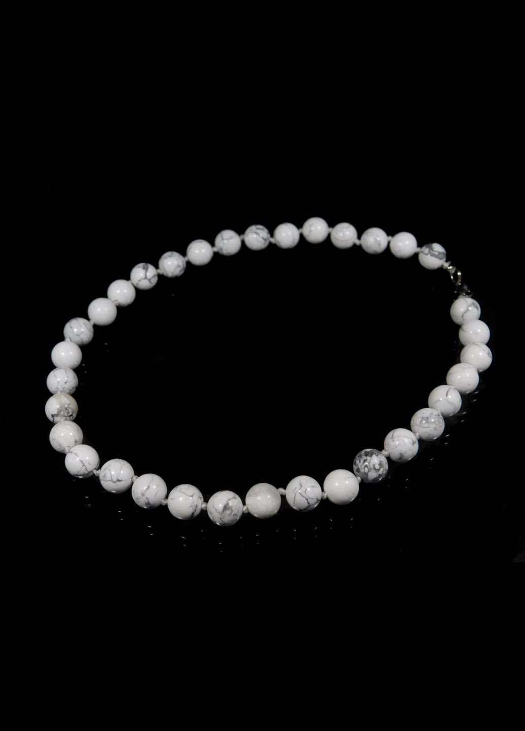 Эксклюзивные бусы Кахолонг Fursa fashion (322313454)