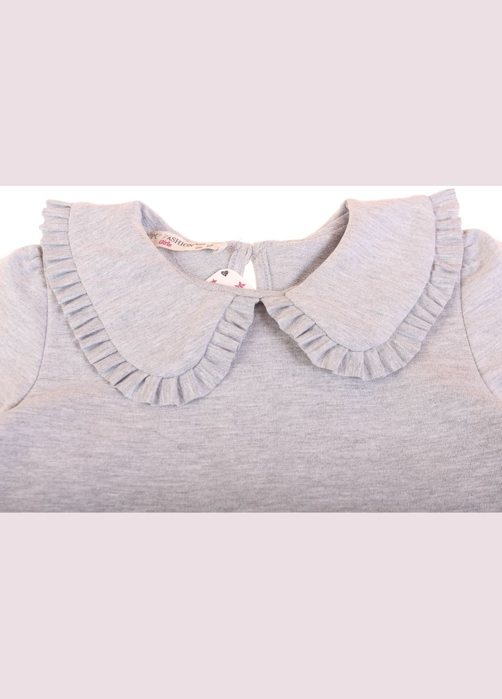 Сіра плаття 6732 сірий меланжевий Pop Fashion (306545260)