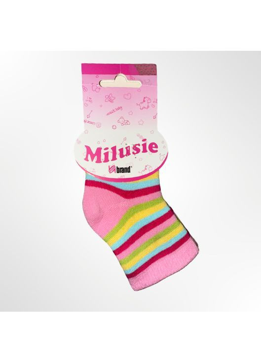 Детские махровые носки в полоску (1151) Milusie (366038102)