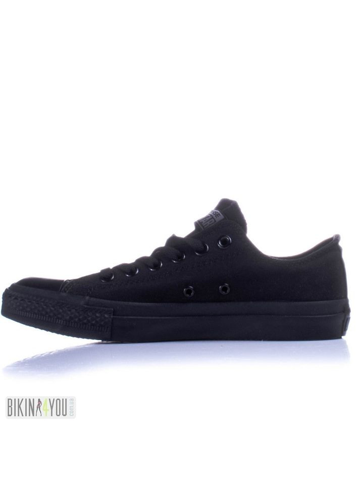 Черные all star black monochrome кеды низкие черные 43 Converse