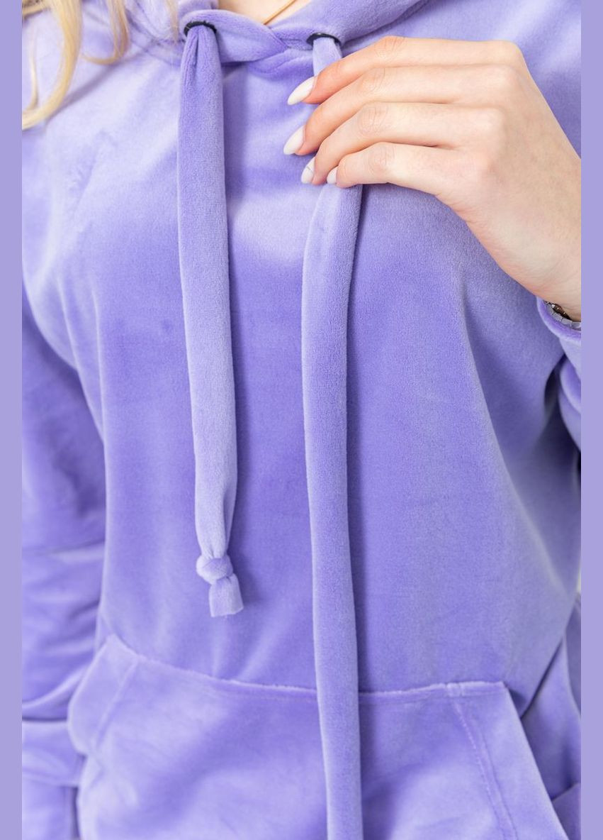 Спорт костюм жіночий велюровий, колір бузковий, Ager (276713941)