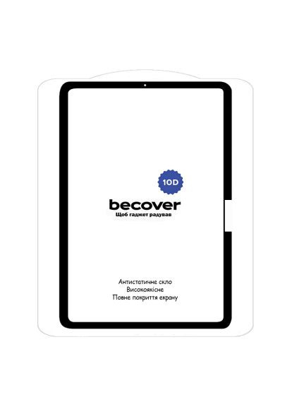Скло захисне 10D Apple iPad Pro 11" M4 2024 Black (711677) BeCover 10D Apple iPad Pro 11" M4 2024 Black (366482326)