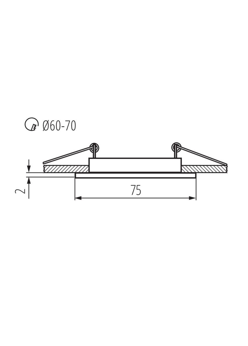 Точечный светильник 25990 Navi Kanlux (305756164)