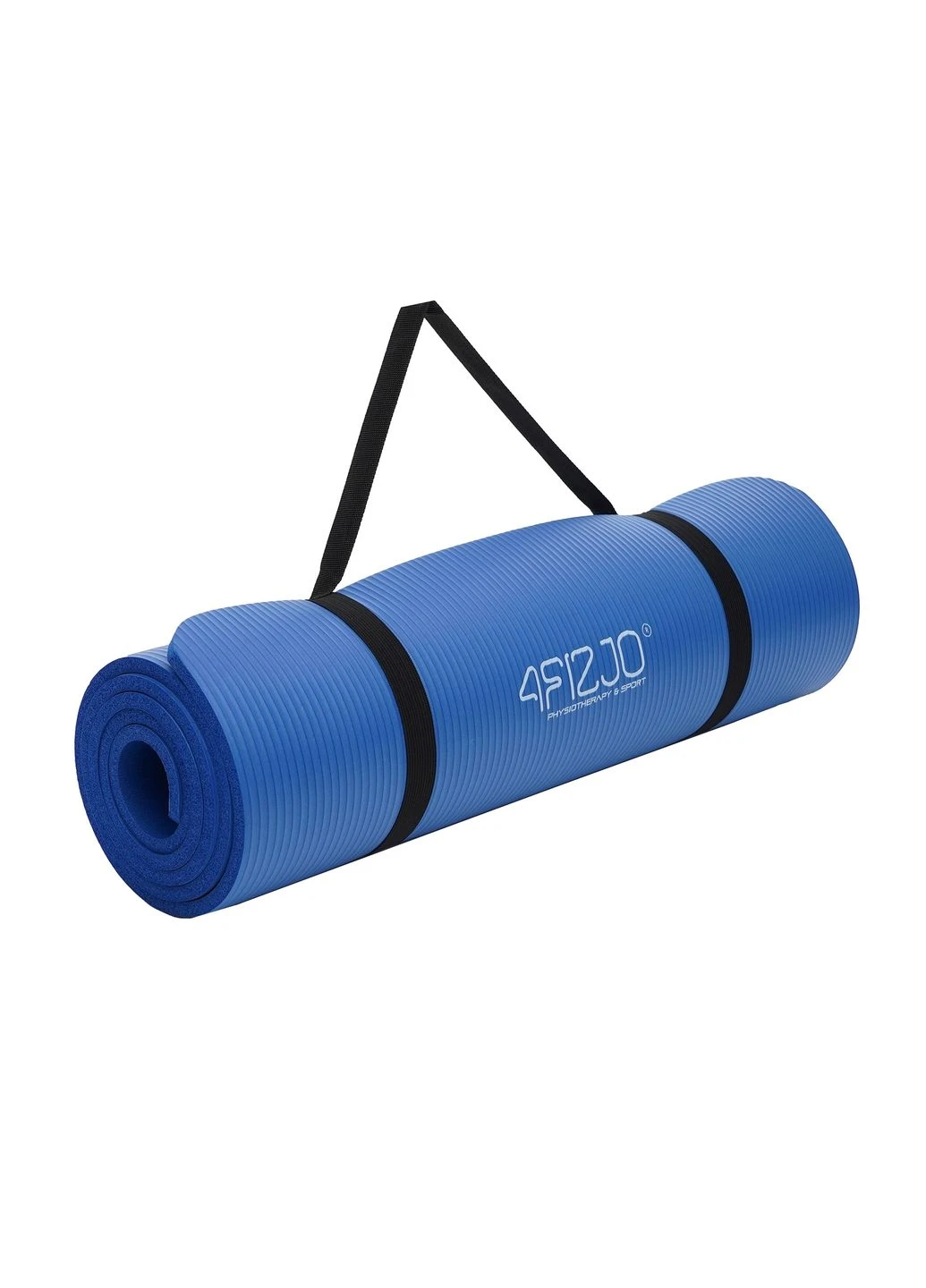 Килимок (мат) спортивний NBR 180 x 60 x 1.5 см для йоги та фітнесу Blue (P-5907222931035) 4FIZJO (301733317)