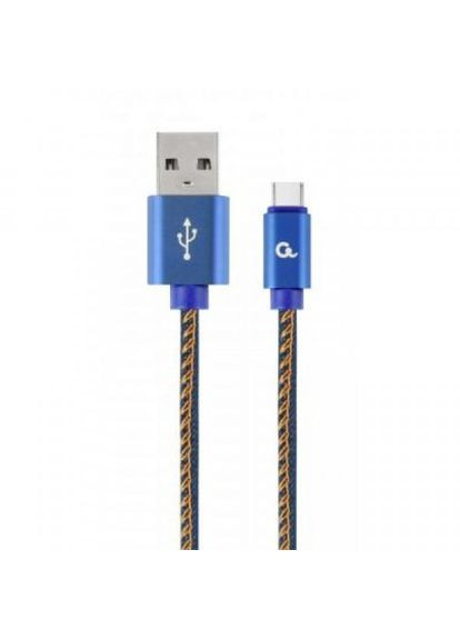 Дата кабель USB 2.0 AM to TypeC 1.0m (CC-USB2J-AMCM-1M-BL) Cablexpert usb 2.0 am to type-c 1.0m (268143938)
