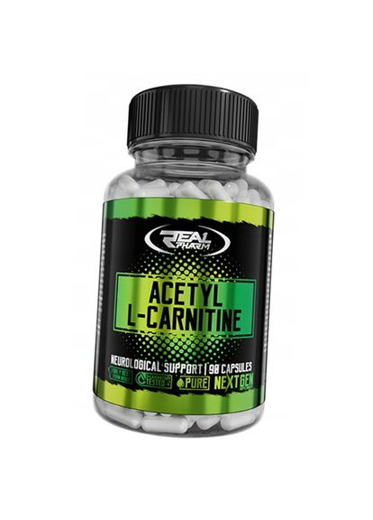 АцетилL-карнитин, Acetyl L-Carnitine, 90капс (72055006) Real Pharm (277172232)