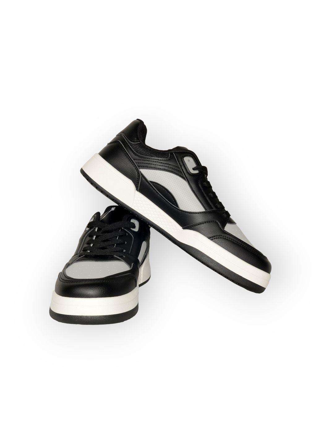 Черные демисезонные кроссовки мужские No Brand