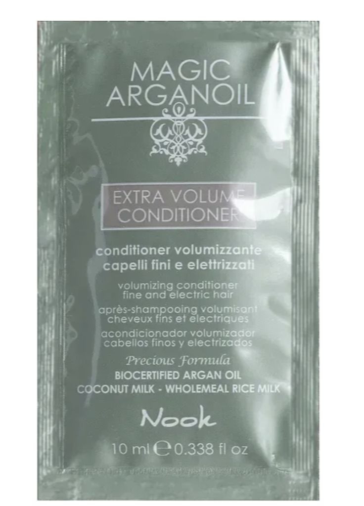Кондиционер для объема тонких и ослабленных волос EXTRA VOLUME 10 мл Nook (332051519)