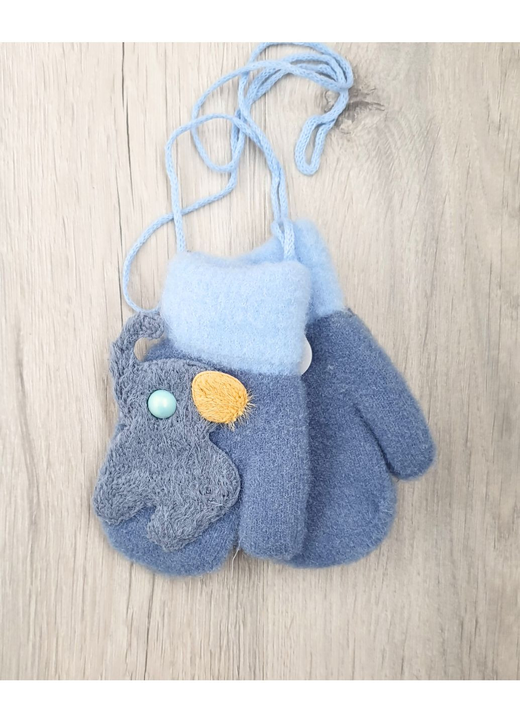 Подвійні дитячі рукавички для хлопчиків і дівчаток 1-3 роки No Brand (362452439)