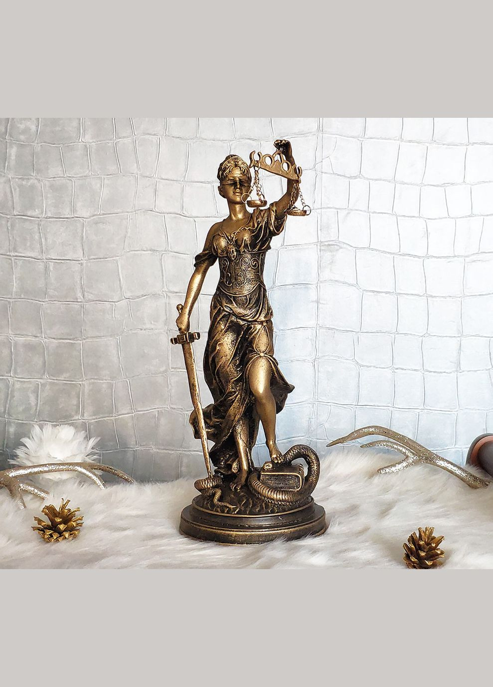 Фемида средняя 42 см (СП3143 бронза) Гранд Презент (282743532)