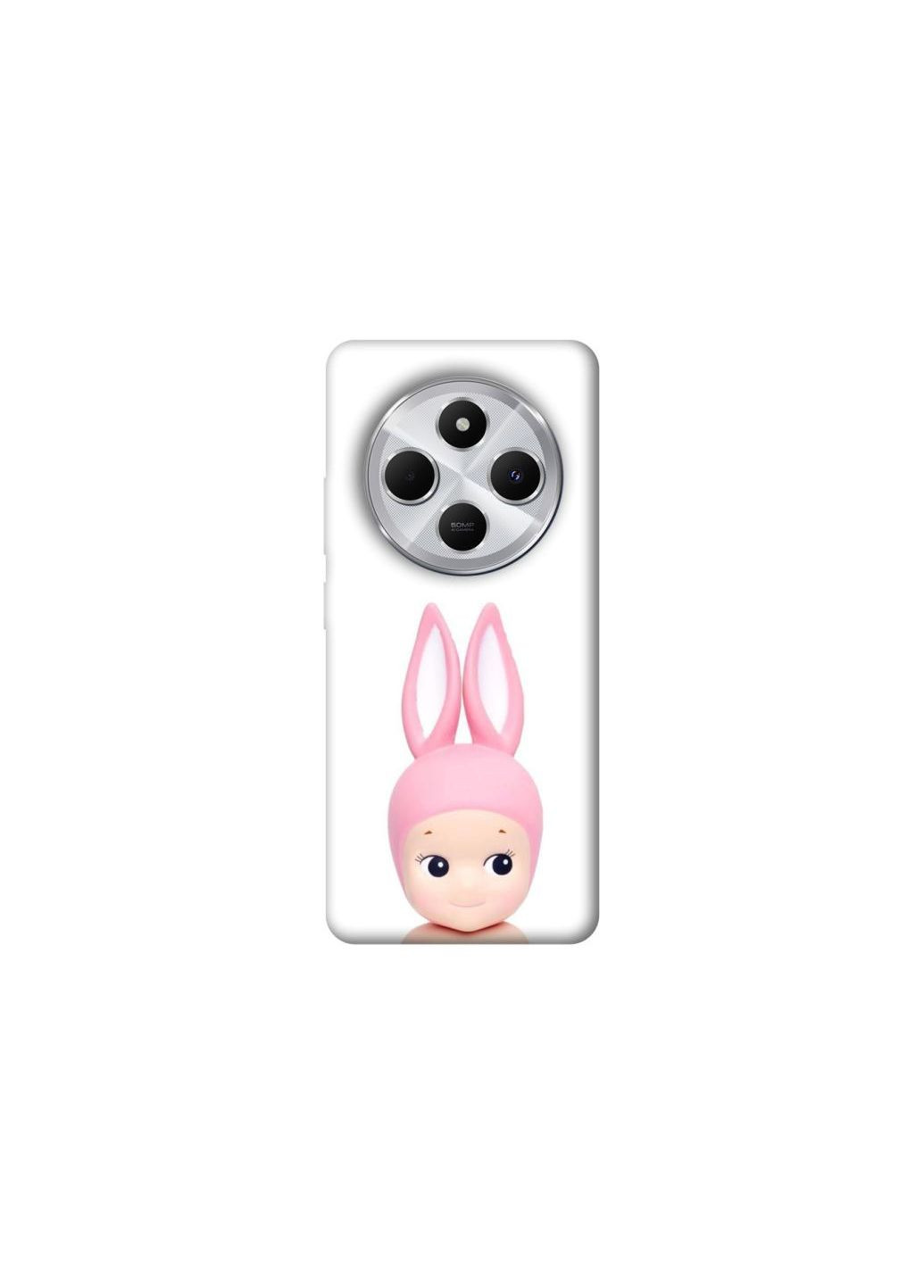 Чехол на Xiaomi Redmi 14C / Poco C75 Minimal Bunny Peek Frontalka (352209754)