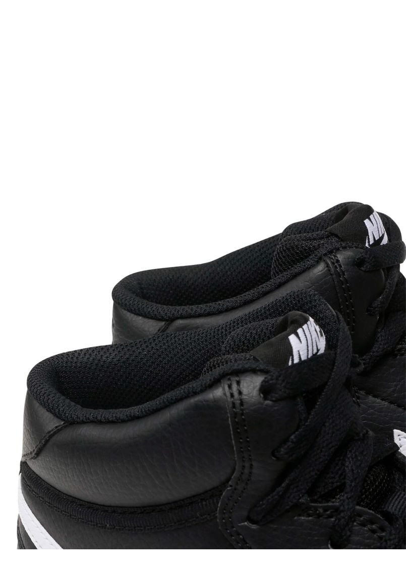 Чорні чоловічі кеди dn3577-001 чорний штуч. шкіра Nike