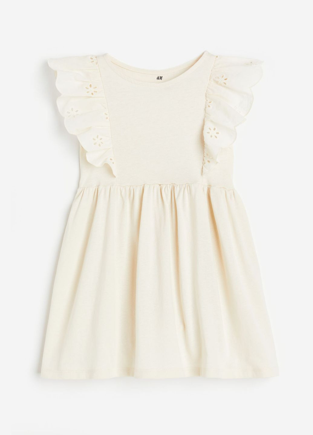Молочное платье H&M (293190007)