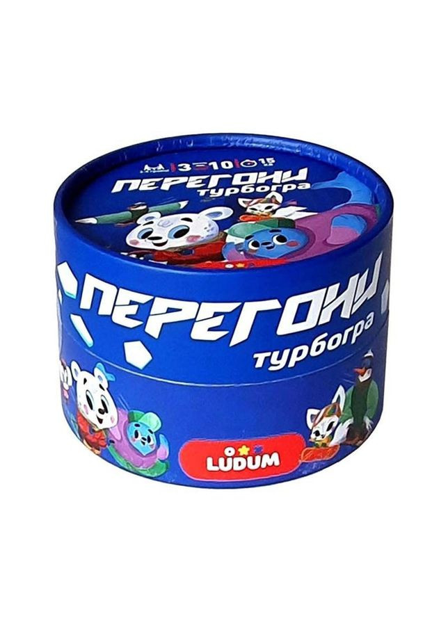 Настольная игра "Антискука" Гонки mini LG2045-56 на скорость Ludum (365641680)