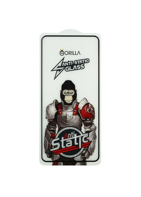 Защитное стекло Gorilla для Google Pixel 5a, ESD Anti-Static, 9H, Full Glue, с черной рамкой No Brand (380320800)
