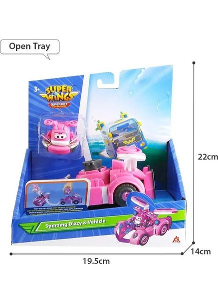 Ігровий набір Super Wings Spinning Vehicle Діззі Home (324392201)