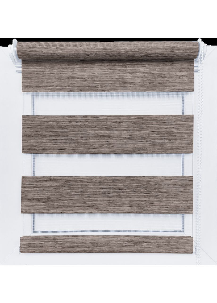 День-ночь 71*170 см Лен Какао Bigimot (364971445)