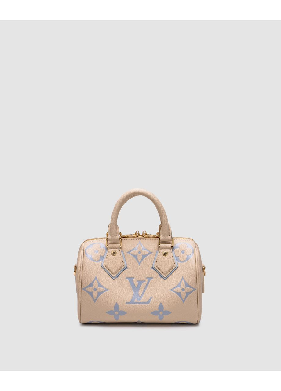 Сумка жіноча Speedy Nano Beige Blue No Brand (362488691)