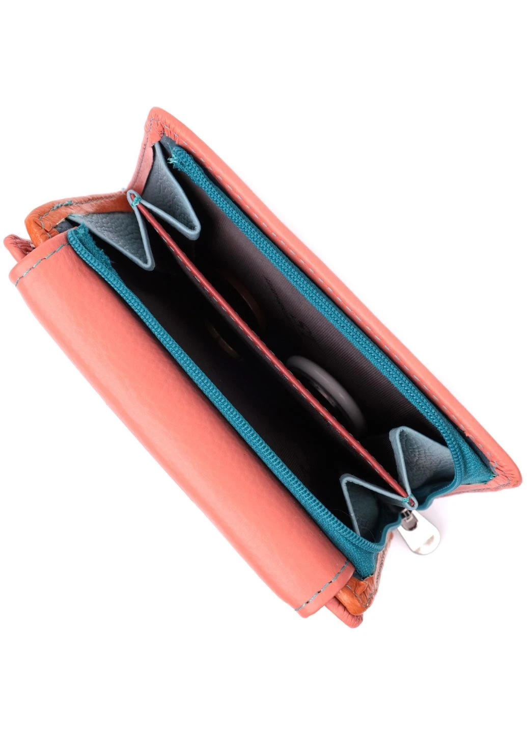 Женский кожаный кошелек 13,5х9х2 см st leather (288048120)