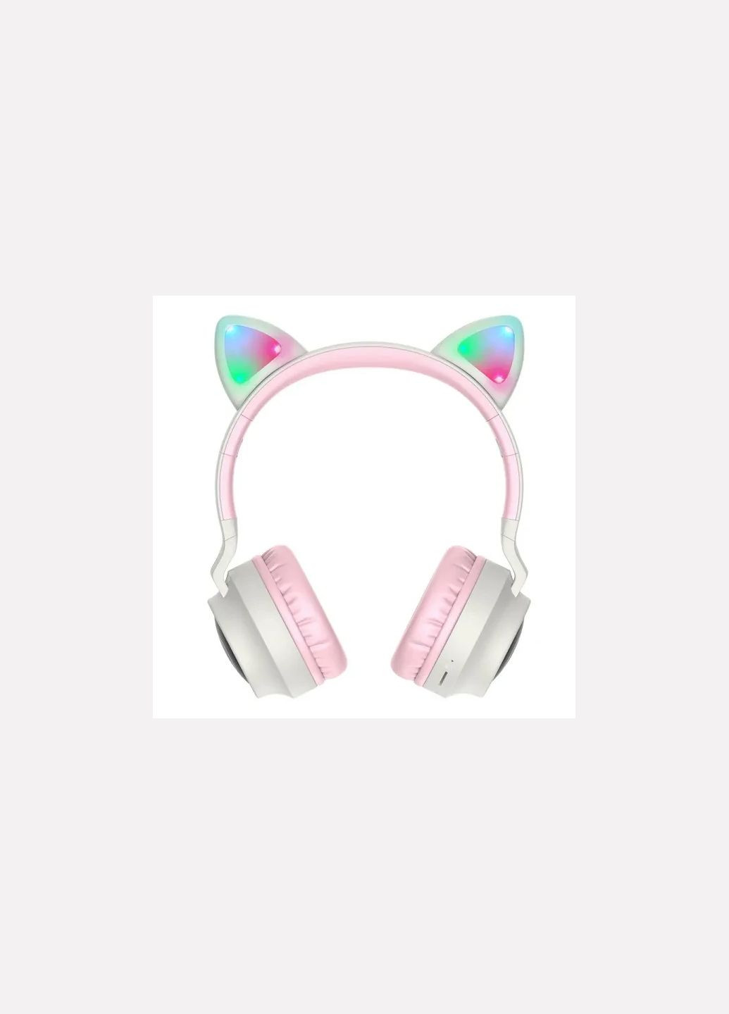 Bluetooth Stereo W27 Cat Ear gray/pink Hoco (330031751)