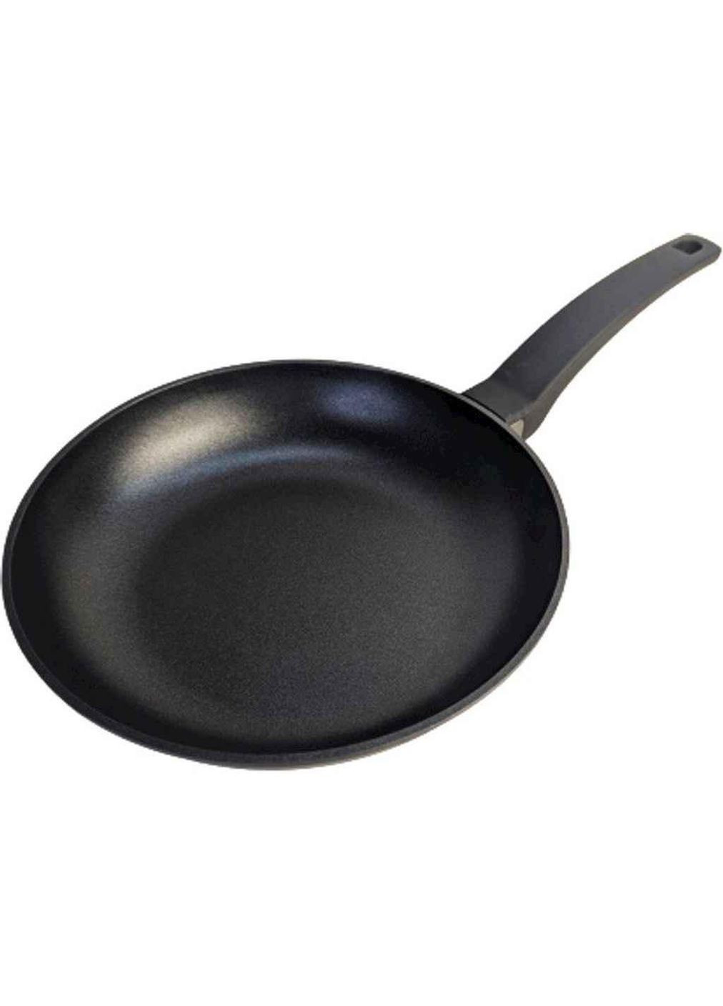 Сковорідка 28см лита, індукція, ручка soft-touch Black ТМ Fisher (349840417)