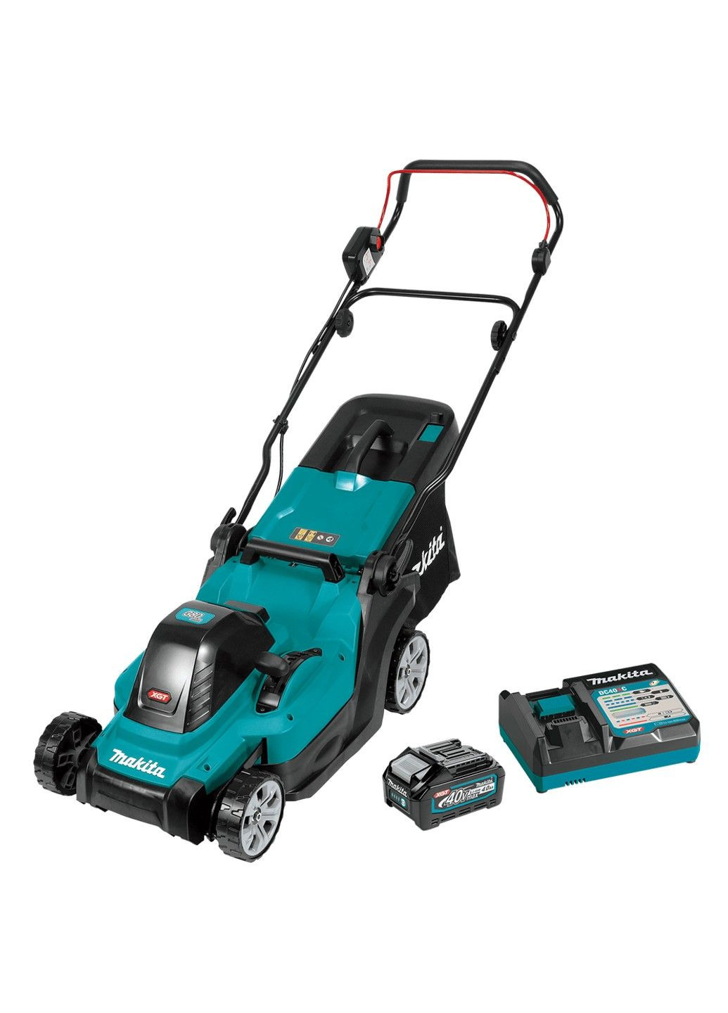 Газонокосилка аккумуляторная LM003GM103 (38 см, 20-75 мм, 40 л, BL, XGT) Makita (290851914)