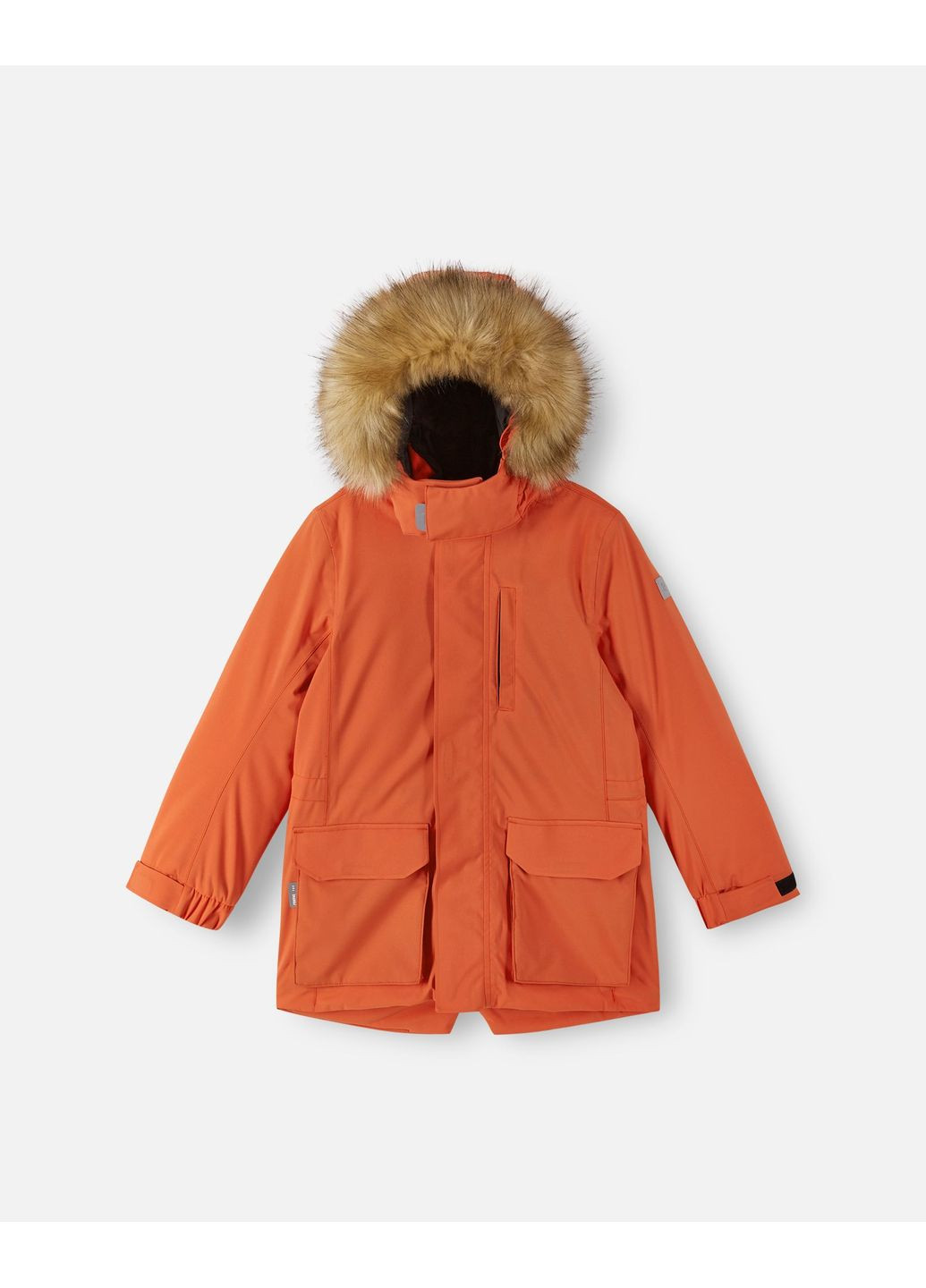 Помаранчева зимня парка зимова reimatec Reima Ajaton