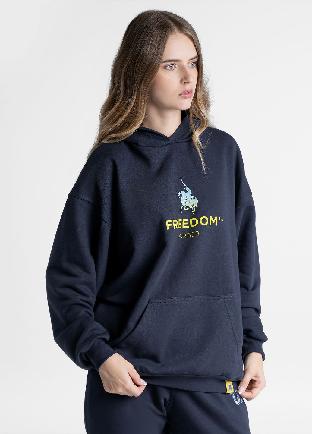 Худі чоловіче Freedom синє Arber hoodie un (282960144)