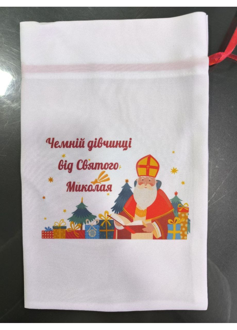 Мешочек габардиновый с красной полоской с принтом LPC (370866894)