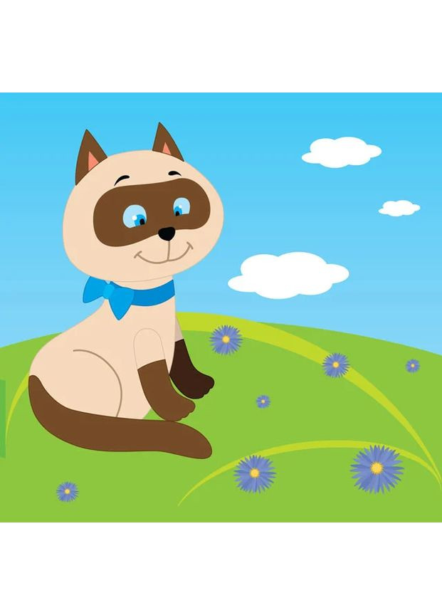 Книга игра с наклейками. Мама и малыши. Книга 1 Котята Книжковий хмарочос (370069383)