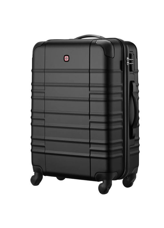 Чемодан Amplar средний пластик 4 колеса 61 л (653146) Wenger (335404382)