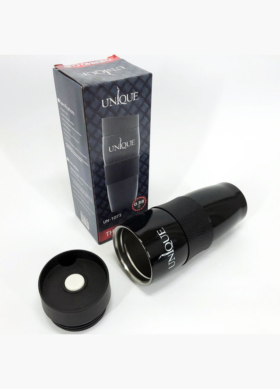 Термос для теплых напитков UNIQUE UN-1073 0.38 л, Термочашки для горячих напитков, Термос для FW-330 чая помповый No Brand (351486081)