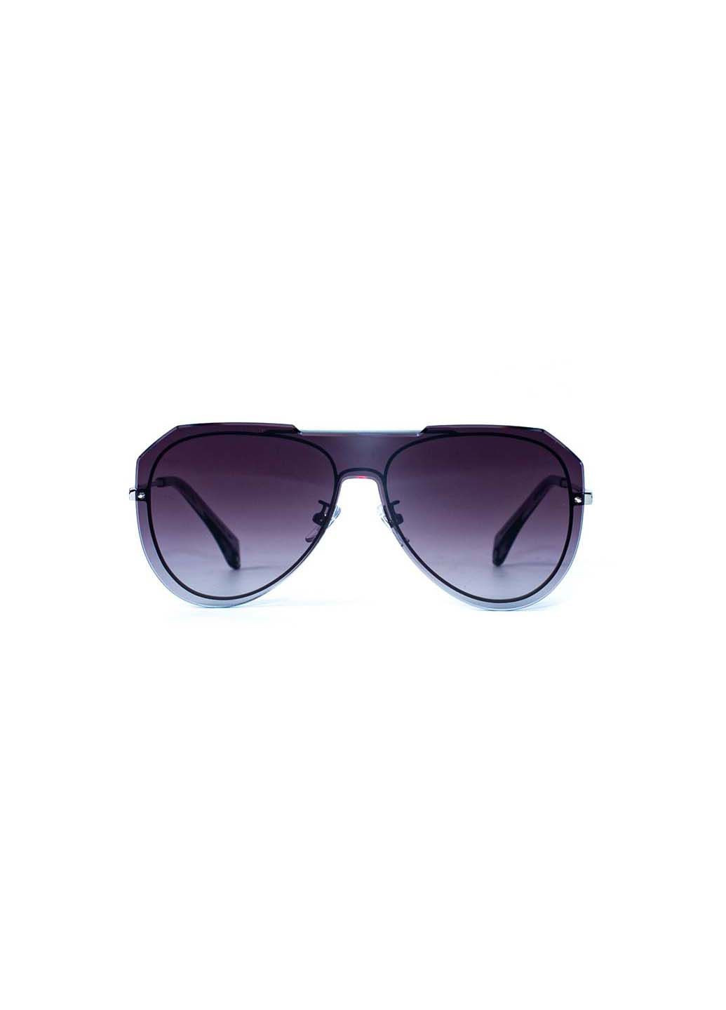 Солнцезащитные очки Авиаторы мужские 389-496 LuckyLOOK (291885780)
