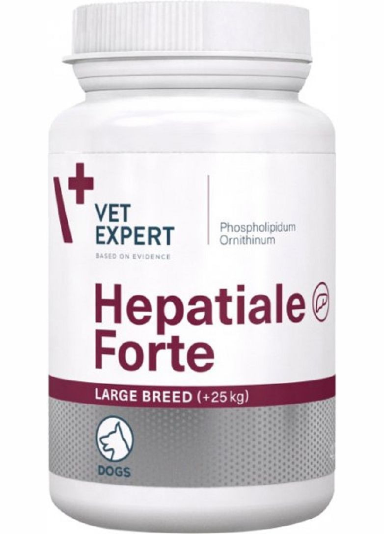 Пищевая добавка для поддержки и защиты функций печени у собак больших пород Hepatiale Forte Large VetExpert (279572987)