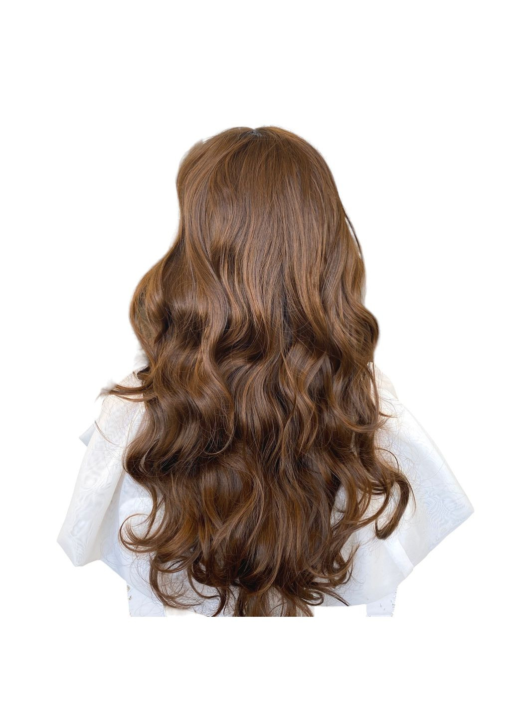 Парик волнистый коричневый светлый длинный женский 70см No Brand 3097 (321967458)