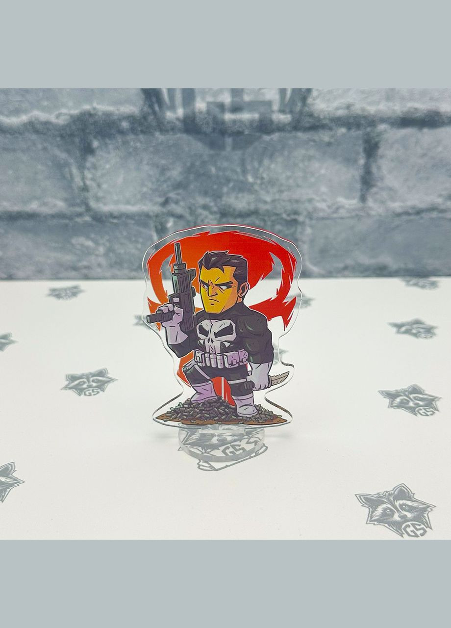 Акриловая коллекционная фигурка Чиби Chibi The Punisher 10 см No Brand (339618906)