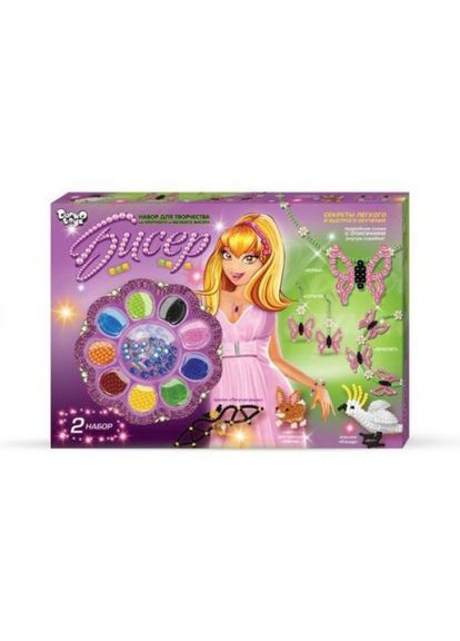 Набор для творчества "Бисер" Danko Toys (318017834)