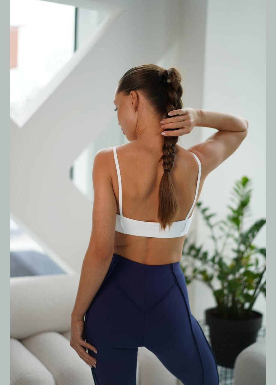 Топ «зі швами назовні» з чашками, білого кольору, розмір L Trends (330756791)