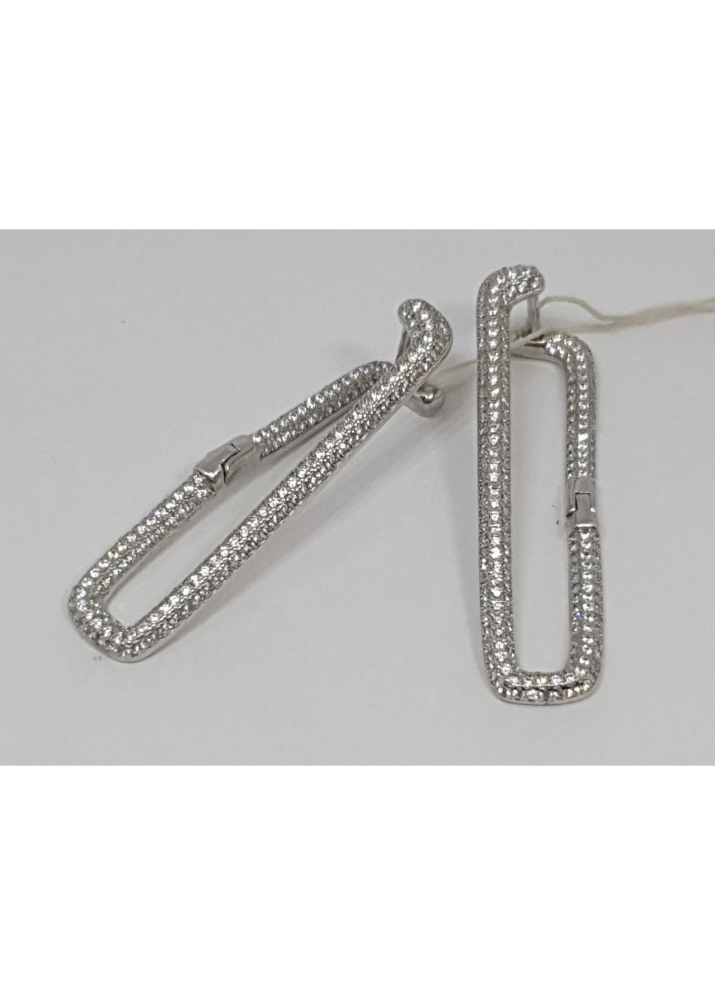 Серебряные серьги с фианитами. С2Ф/1428 Silvex925 (371813296)