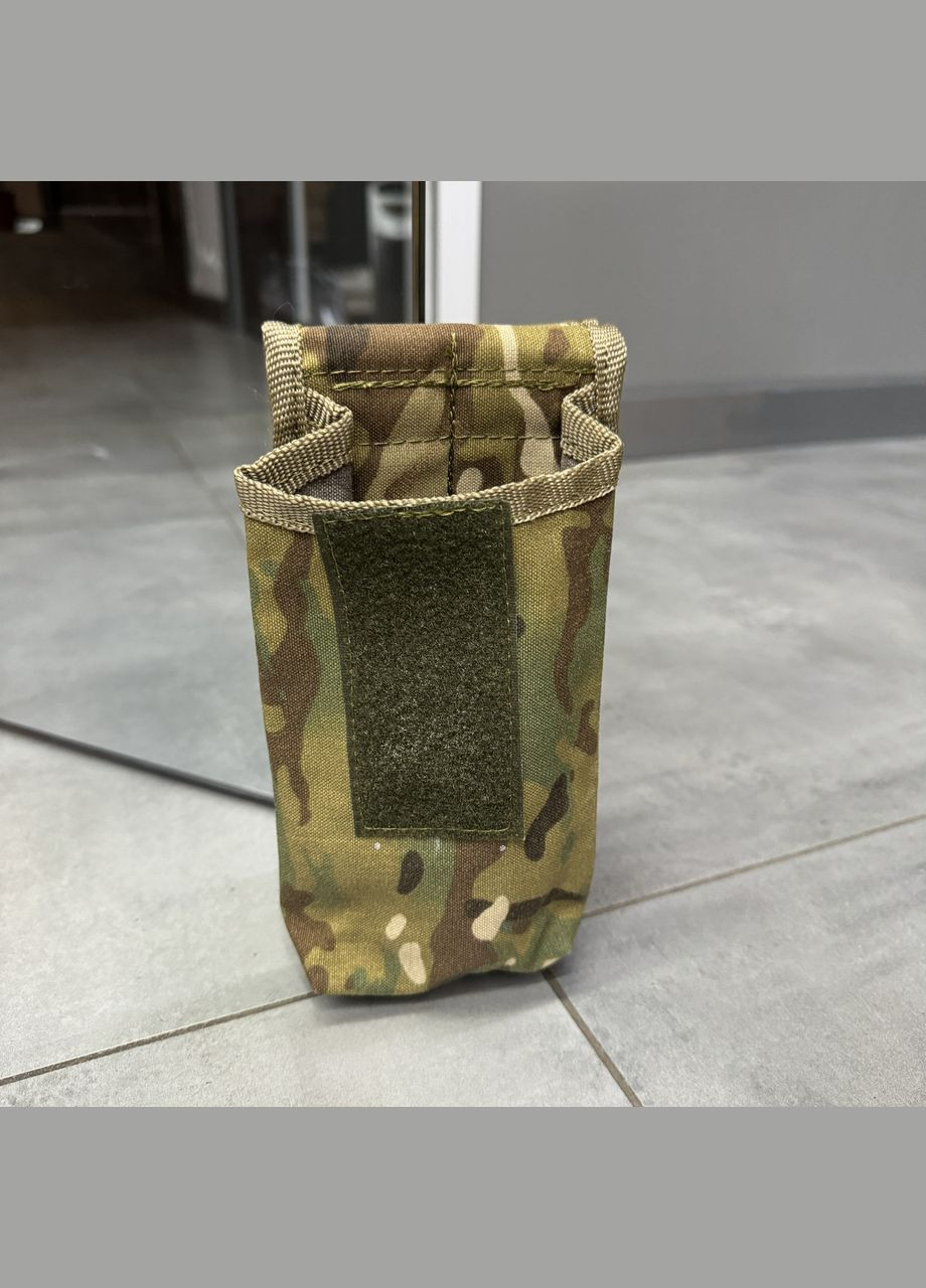 Подсумок закрытого типа под 2 магазина АК/М16 с Молли, Мультикам,, чехол под рожок, подсумок под рожок WinTac (362601567)