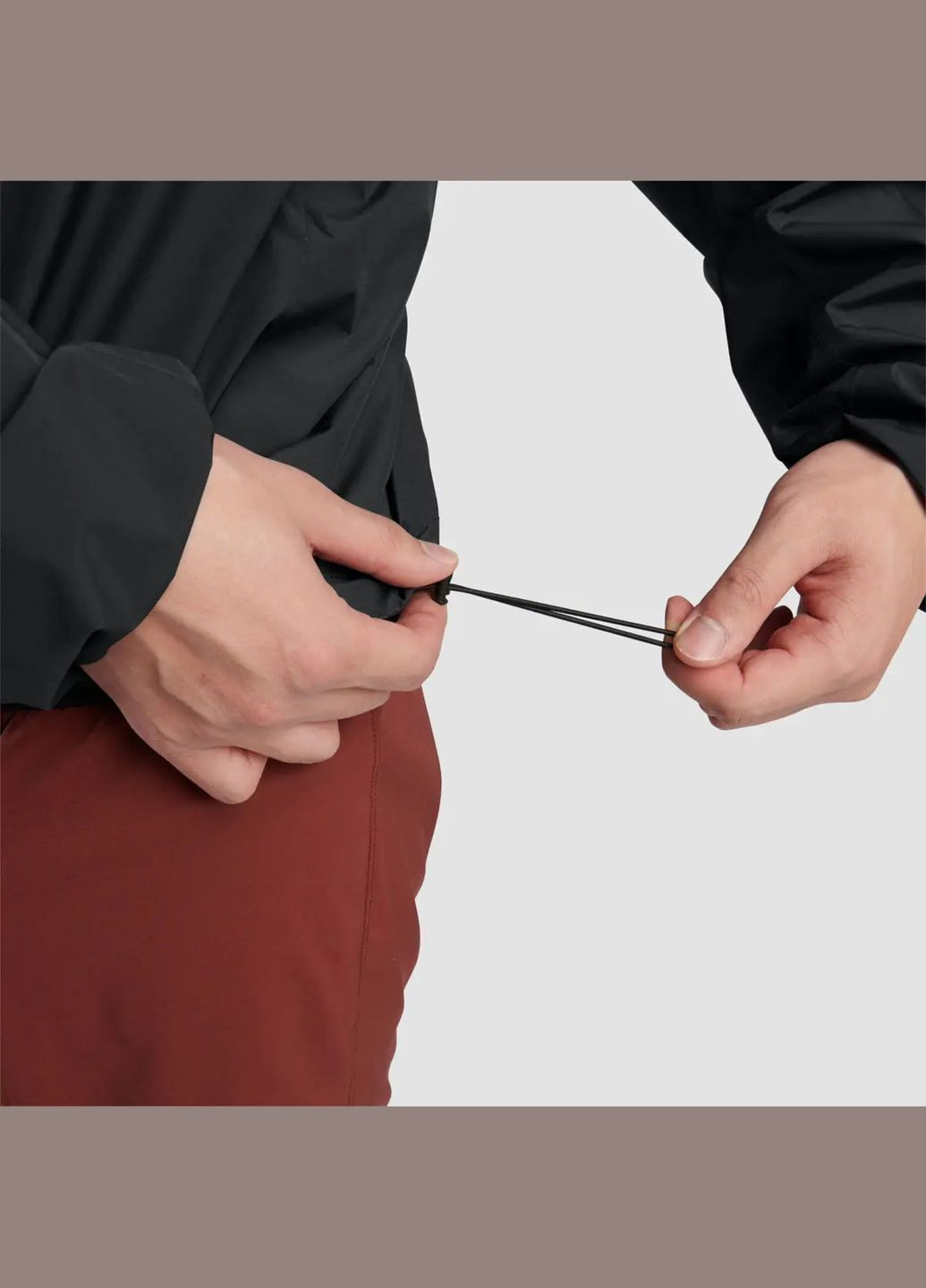 Чорна демісезонна куртка deluge cobalt Ultimate Direction