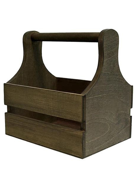 Ящик-переноска для инструментов из дерева Феено мокко (ЯДИ-006110) No Brand (328911203)