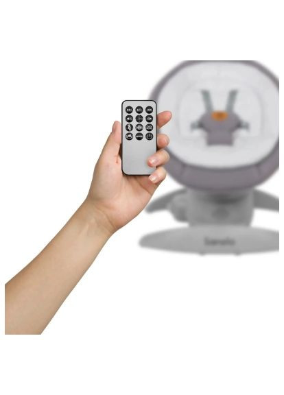 Кресло-качели (LO-) Lionelo Mell Grey stone (369883499)