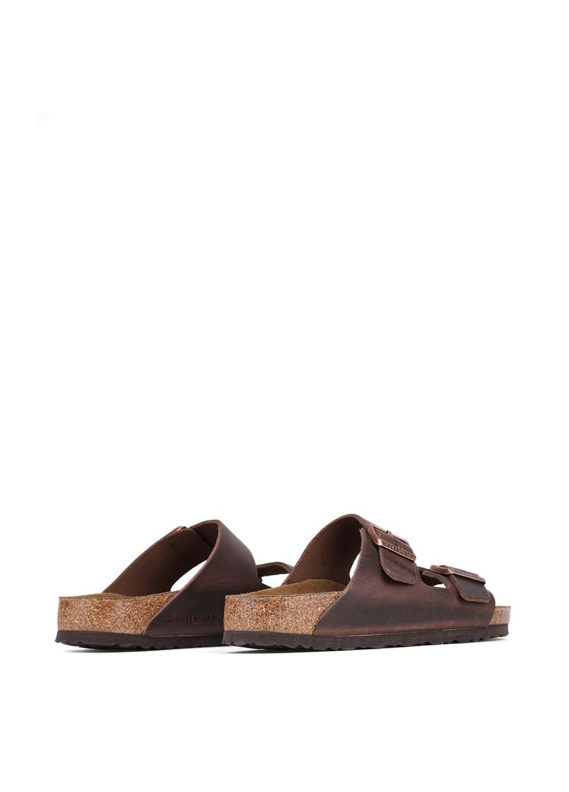 Чоловічі Шльопанці 452763 Бежевий Шкіра Birkenstock (292398155)