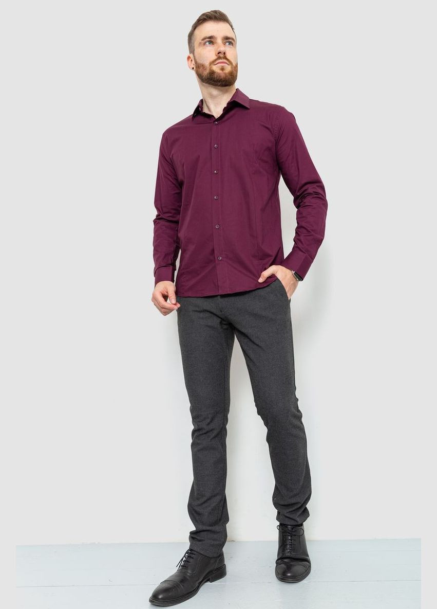 Сливовая рубашка Ager