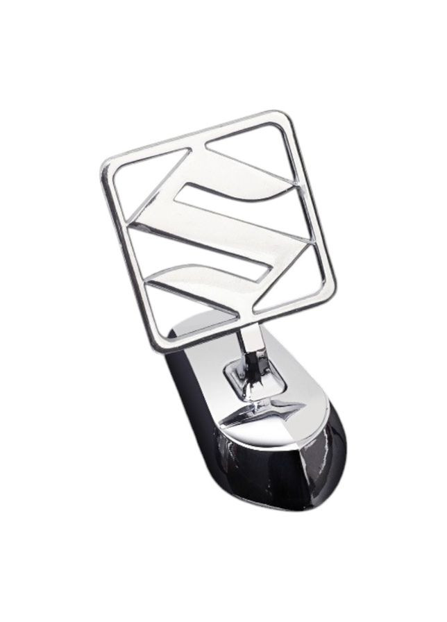 Емблема приціл (металева LUXE версія) Хром 140г (на скотчі) Suzuki (369611086)