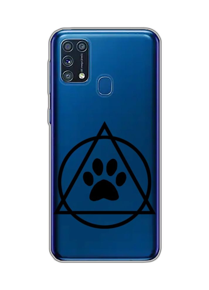 Прозорий чохол на Samsung Galaxy M31 Логотип квадроберів (принт 394) Creative (355395031)